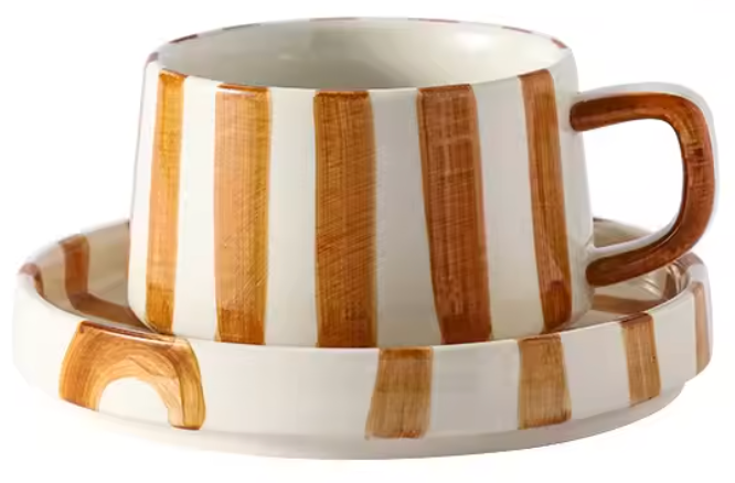 Pellella Ceramic Cup & Saucer