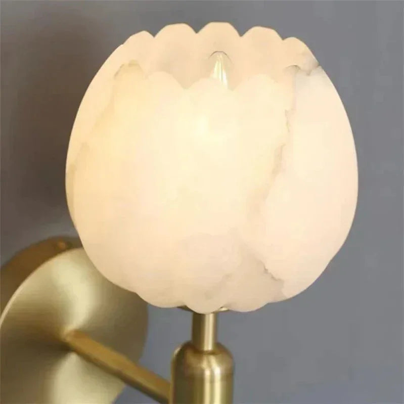 Pellella Marble Lamp