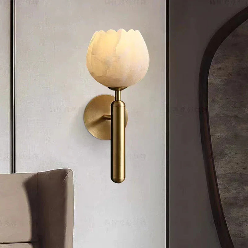 Pellella Marble Lamp
