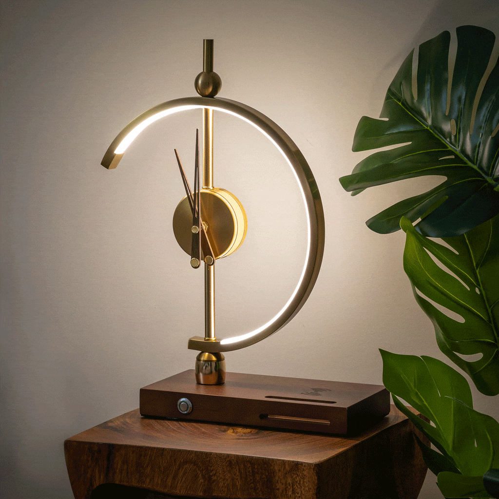 Pelynta Clock Lamp (Wireless Charging)
