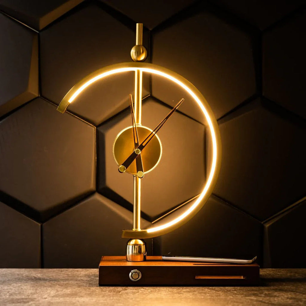 Pelynta Clock Lamp (Wireless Charging)