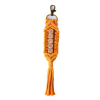Personalized Macrame Keychain Holder | High & Bury