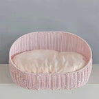 Pet Bed Soft Textile | High & Bury