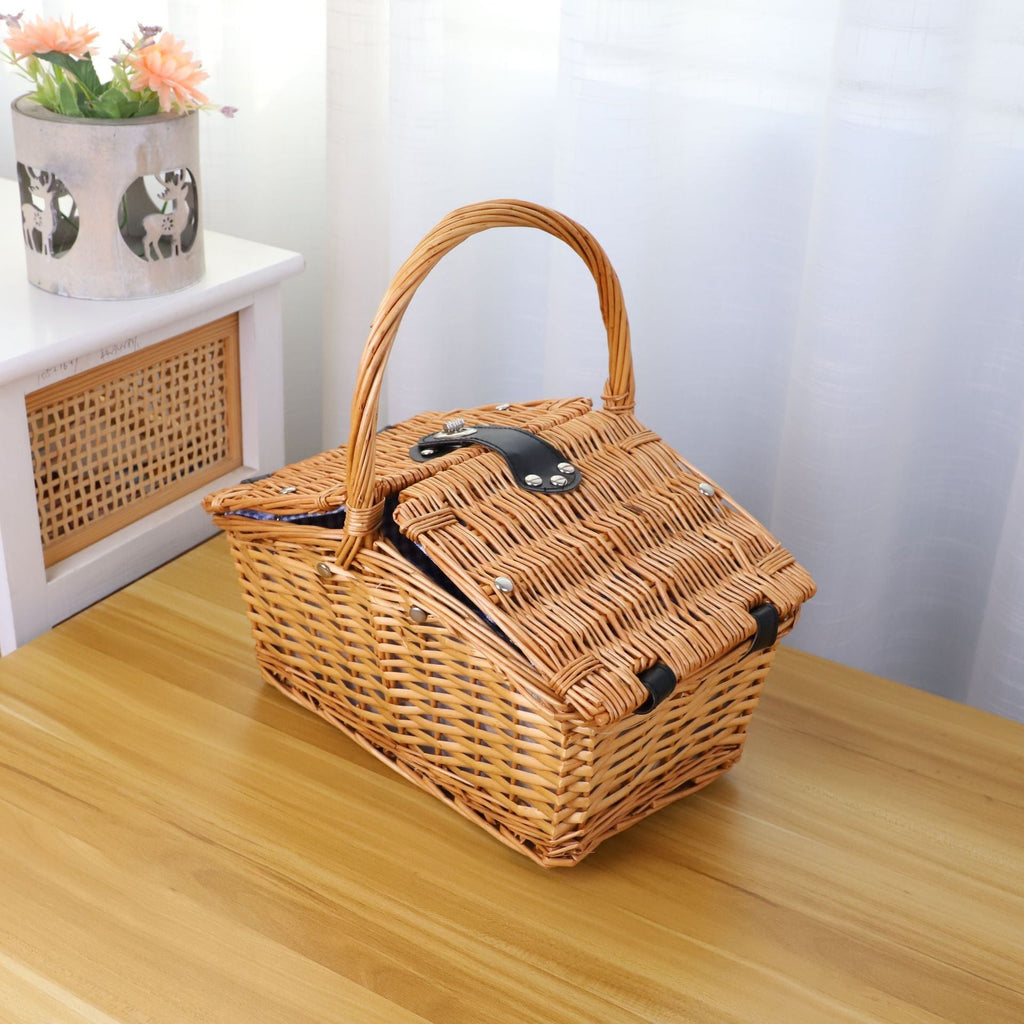 Picnic Blanket with Waterproof Bottom and Check Pattern | High & Bury