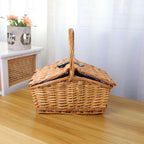 Picnic Blanket with Waterproof Bottom and Check Pattern | High & Bury
