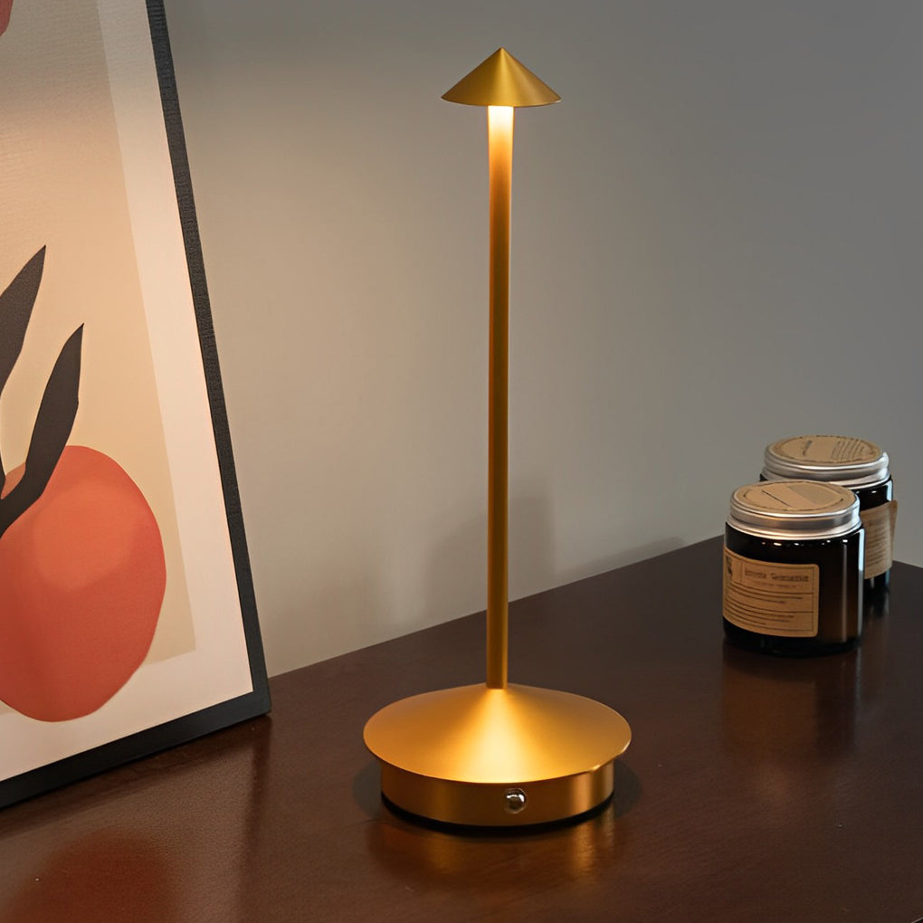 Pina Pro Rechargeable USB Table Lamp, 1800mAh Battery, 3W Dimmable LED, view 3
