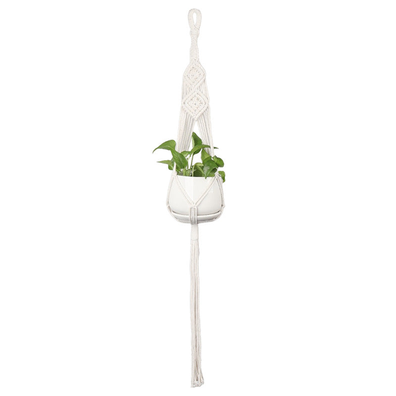 Plant-Hanging Macrame Shelf | High & Bury