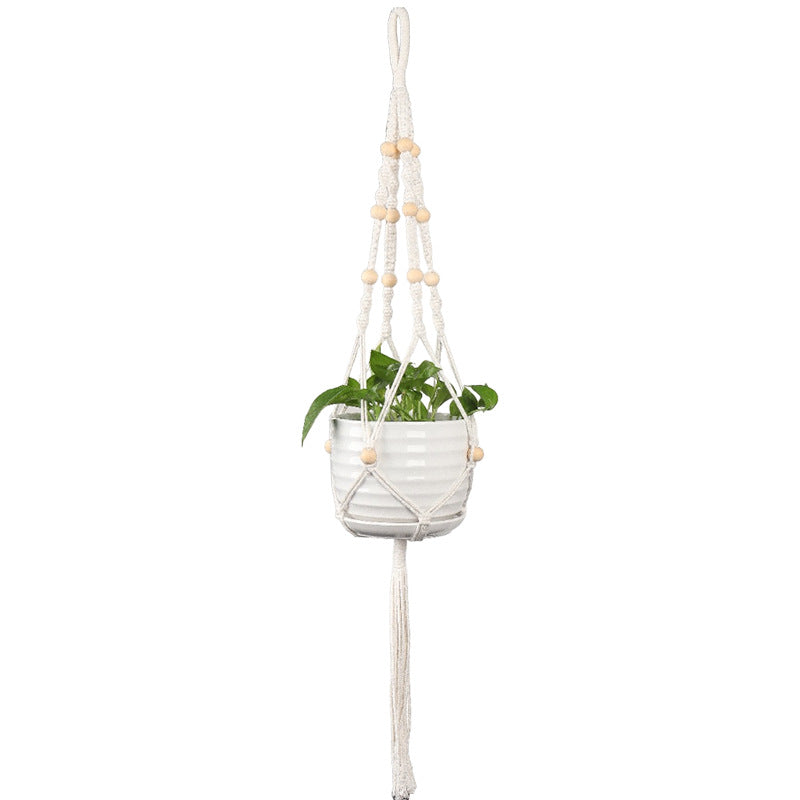 Plant-Hanging Macrame Shelf | High & Bury