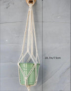 Plant-Hanging Macrame Shelf | High & Bury