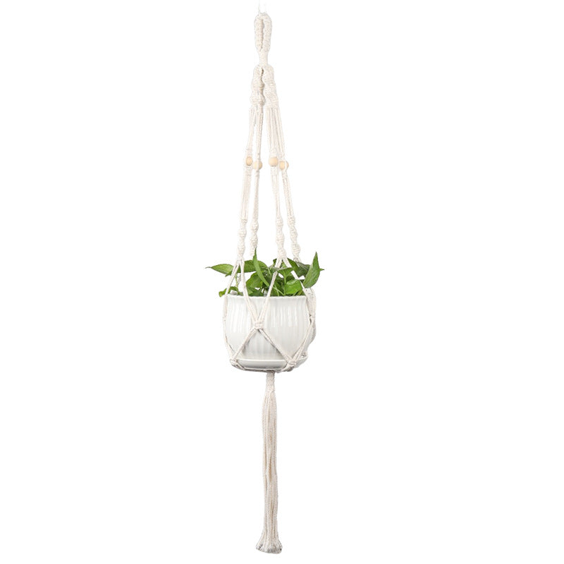 Plant-Hanging Macrame Shelf | High & Bury