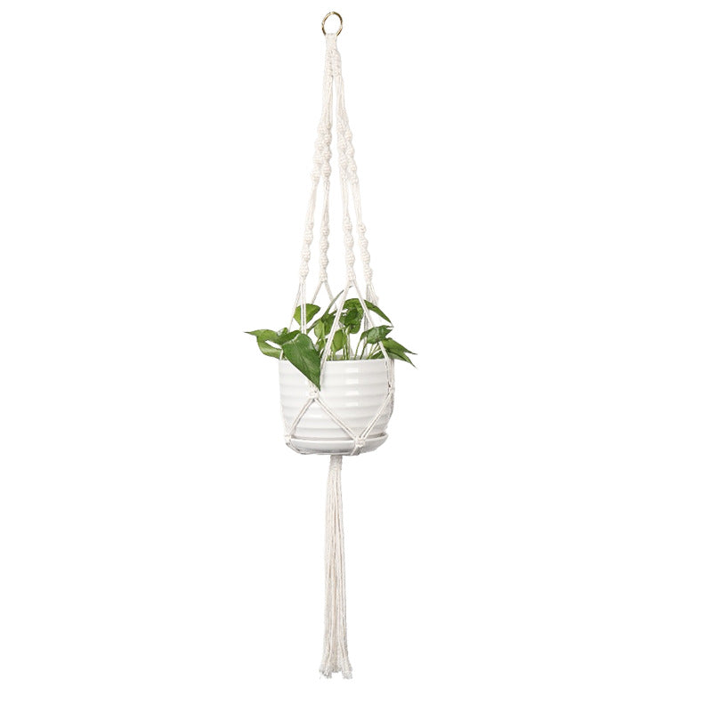 Plant-Hanging Macrame Shelf | High & Bury
