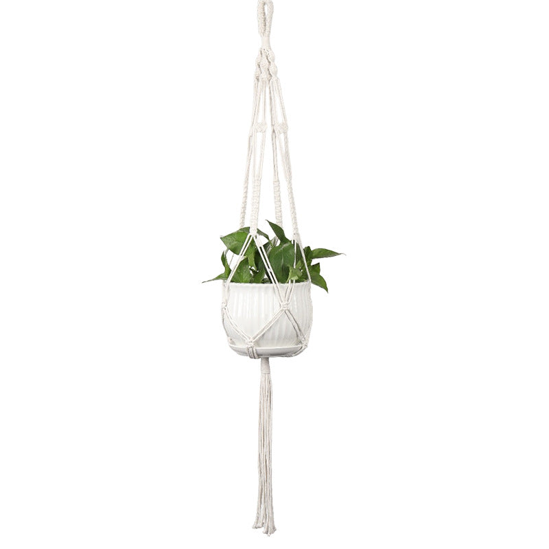 Plant-Hanging Macrame Shelf | High & Bury