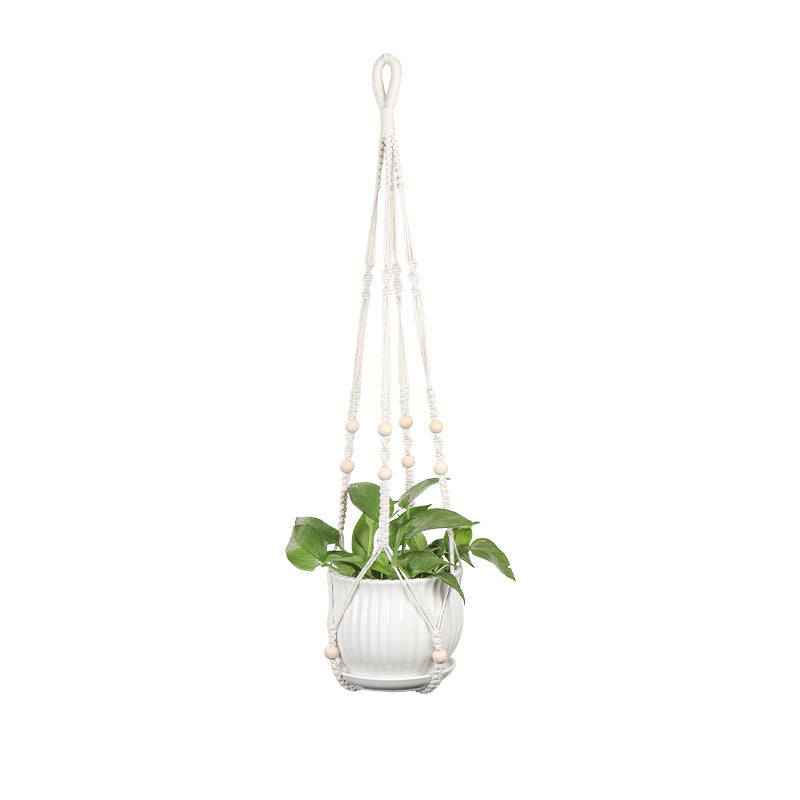 Plant-Hanging Macrame Shelf | High & Bury