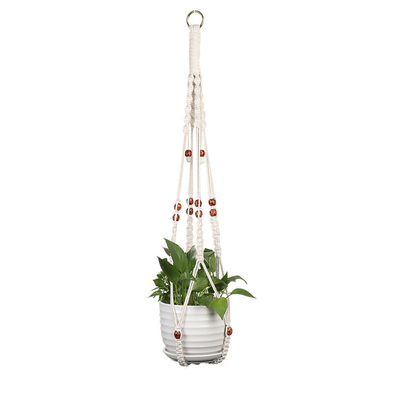 Plant-Hanging Macrame Shelf | High & Bury