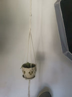 Plant-Hanging Macrame Shelf | High & Bury