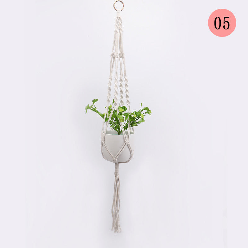 Plant-Hanging Macrame Shelf | High & Bury