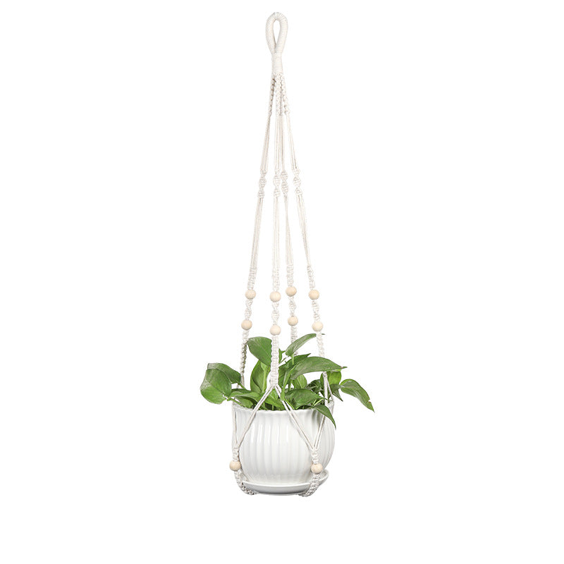 Plant-Hanging Macrame Shelf | High & Bury