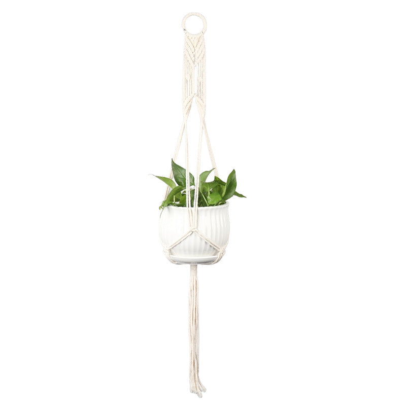 Plant-Hanging Macrame Shelf | High & Bury