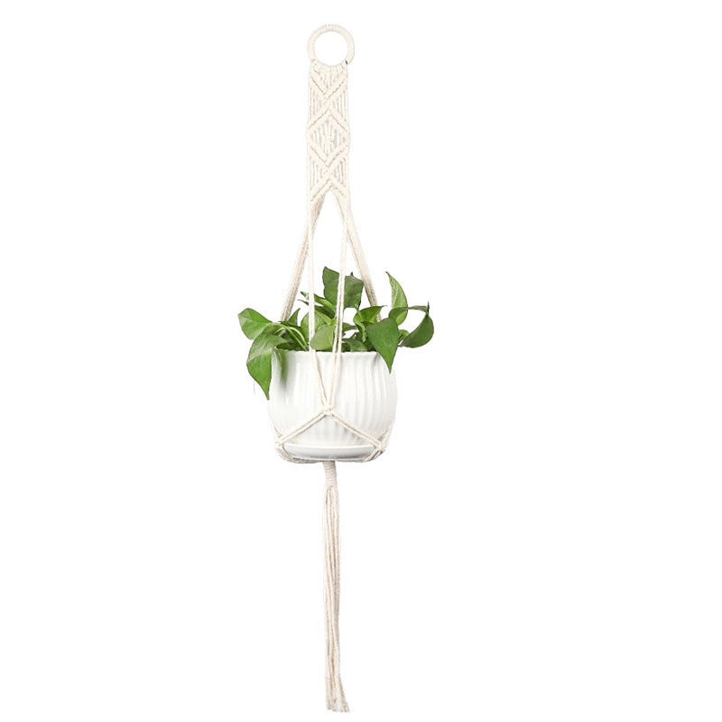 Plant-Hanging Macrame Shelf | High & Bury