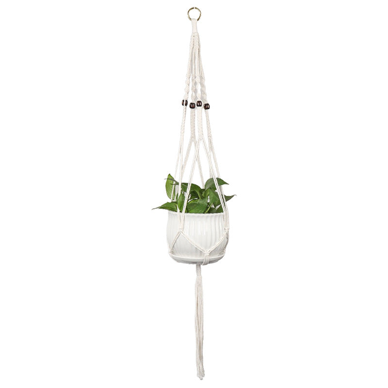 Plant-Hanging Macrame Shelf | High & Bury