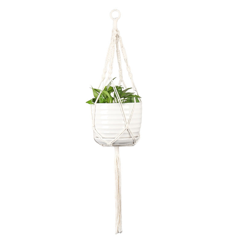 Plant-Hanging Macrame Shelf | High & Bury