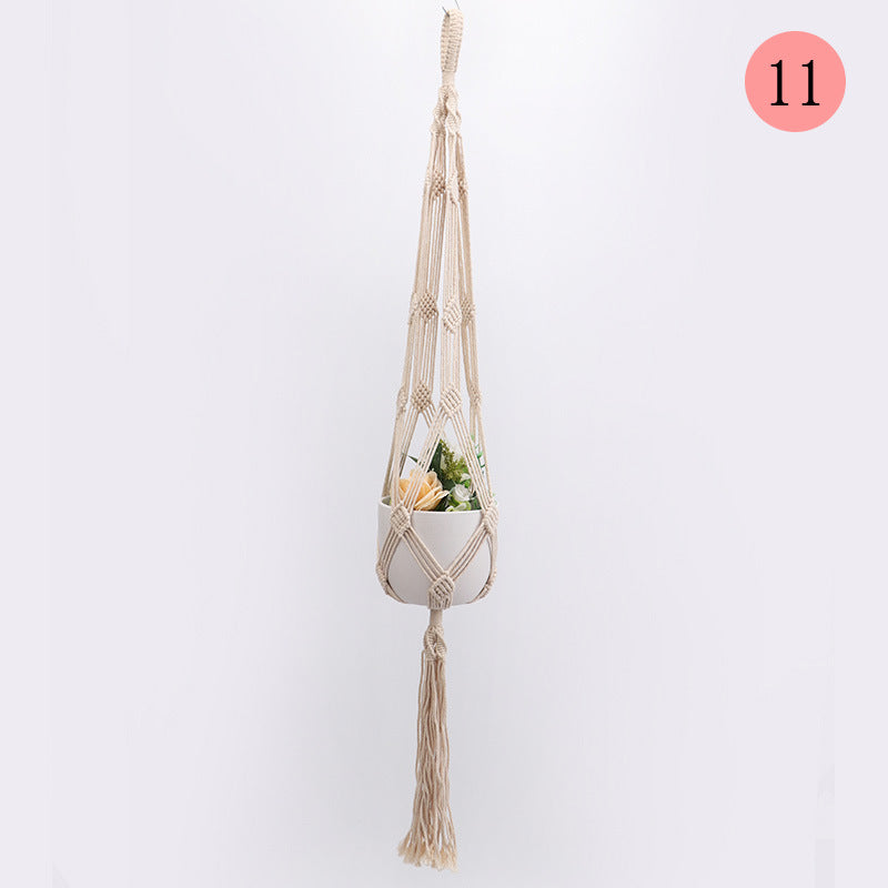 Plant-Hanging Macrame Shelf | High & Bury