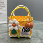 Playful and Colorful Basket Bag | High & Bury