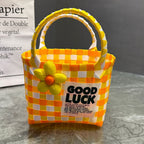 Playful and Colorful Basket Bag | High & Bury