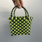 Playful and Colorful Basket Bag | High & Bury