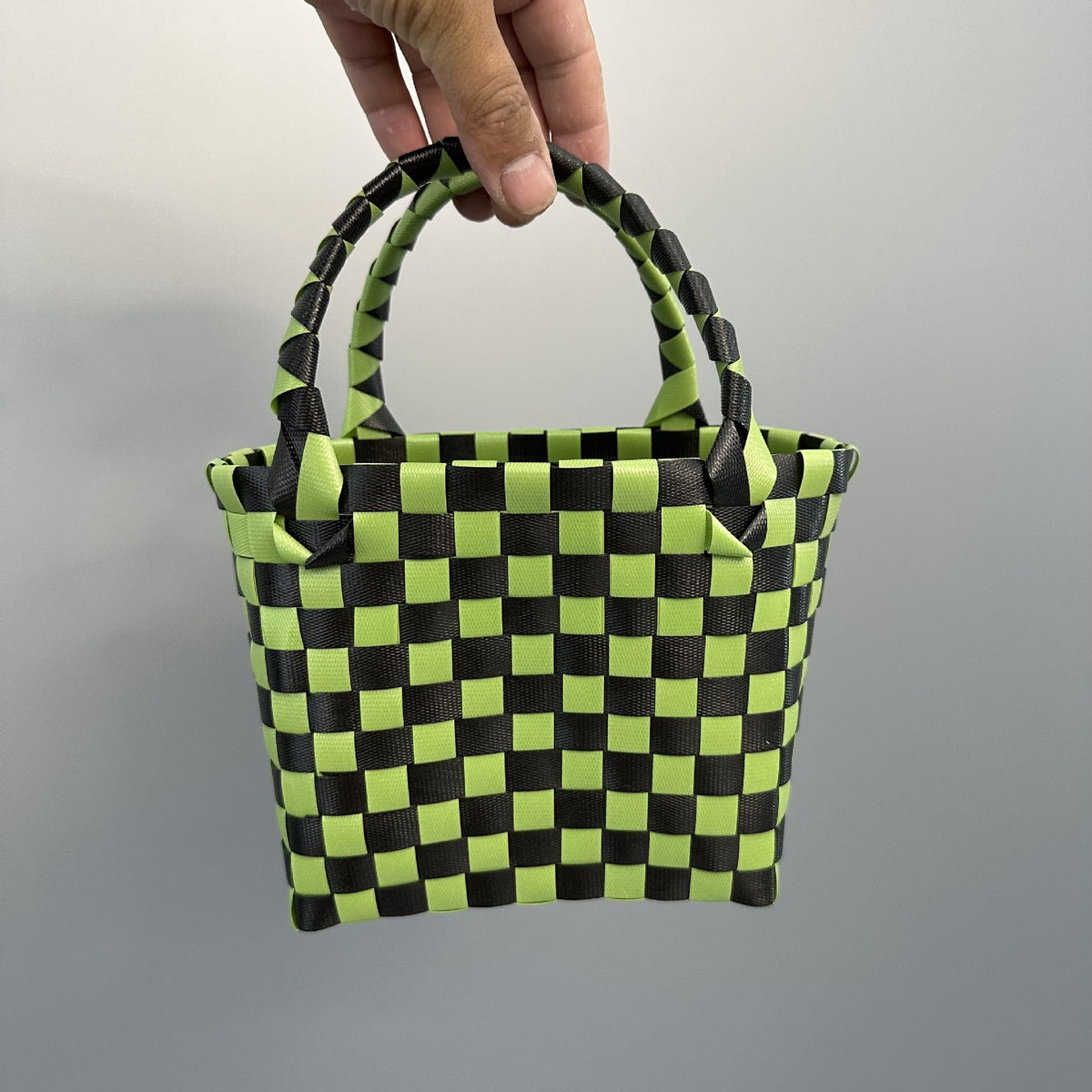 Playful and Colorful Basket Bag | High & Bury