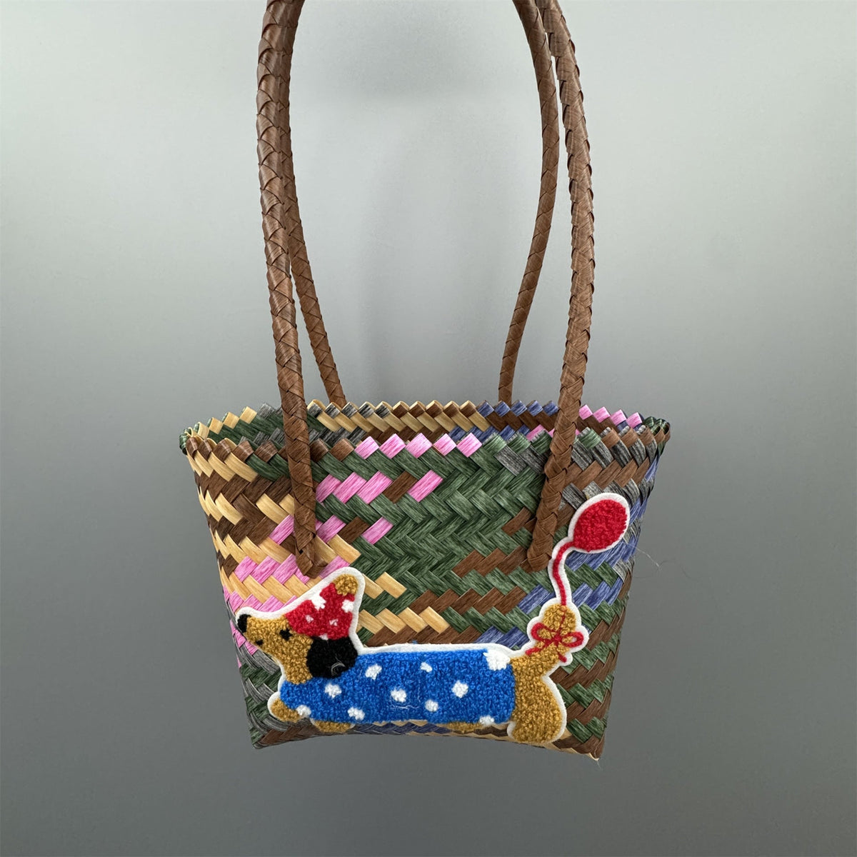 Playful and Handmade Basket Bag | High & Bury