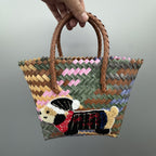 Playful and Handmade Basket Bag | High & Bury