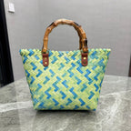 Playful and Handmade Basket Bag | High & Bury