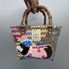 Playful and Handmade Basket Bag | High & Bury