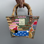 Playful and Handmade Basket Bag | High & Bury