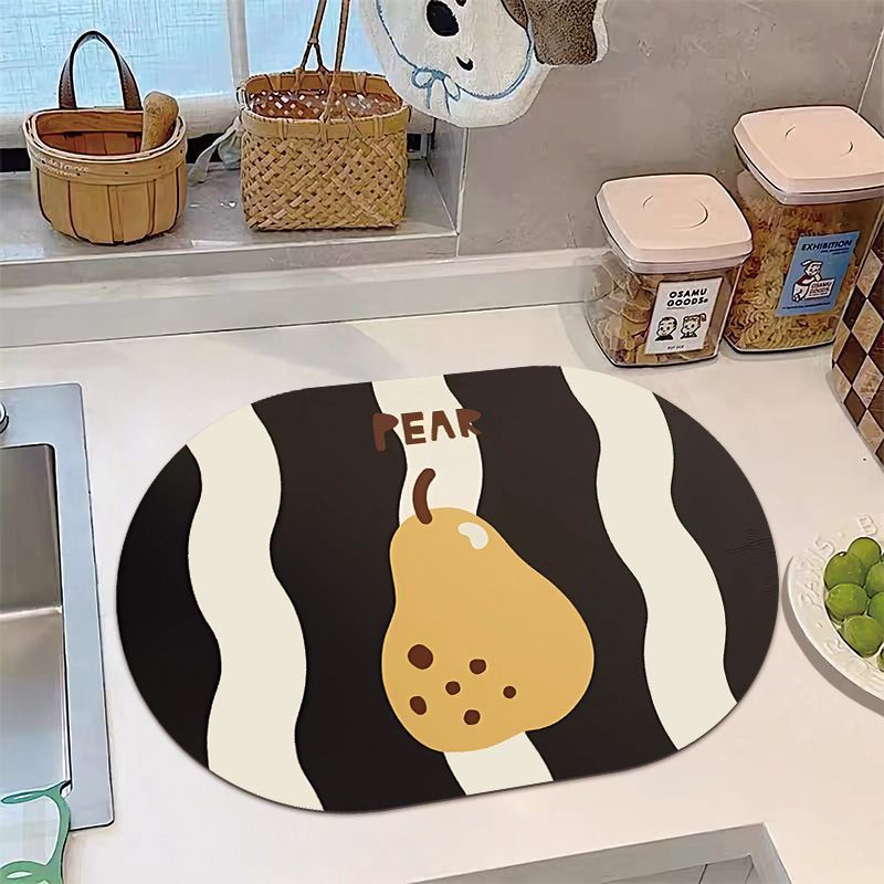 Playful Banana-Themed Kitchen Mat | High & Bury
