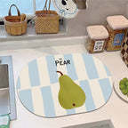 Playful Banana-Themed Kitchen Mat | High & Bury
