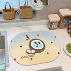 Playful Banana-Themed Kitchen Mat | High & Bury