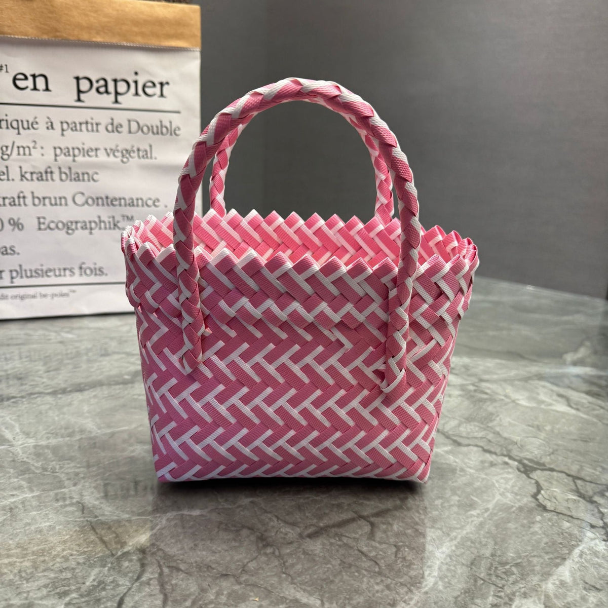 Playful Basket Bag with Bow | High & Bury