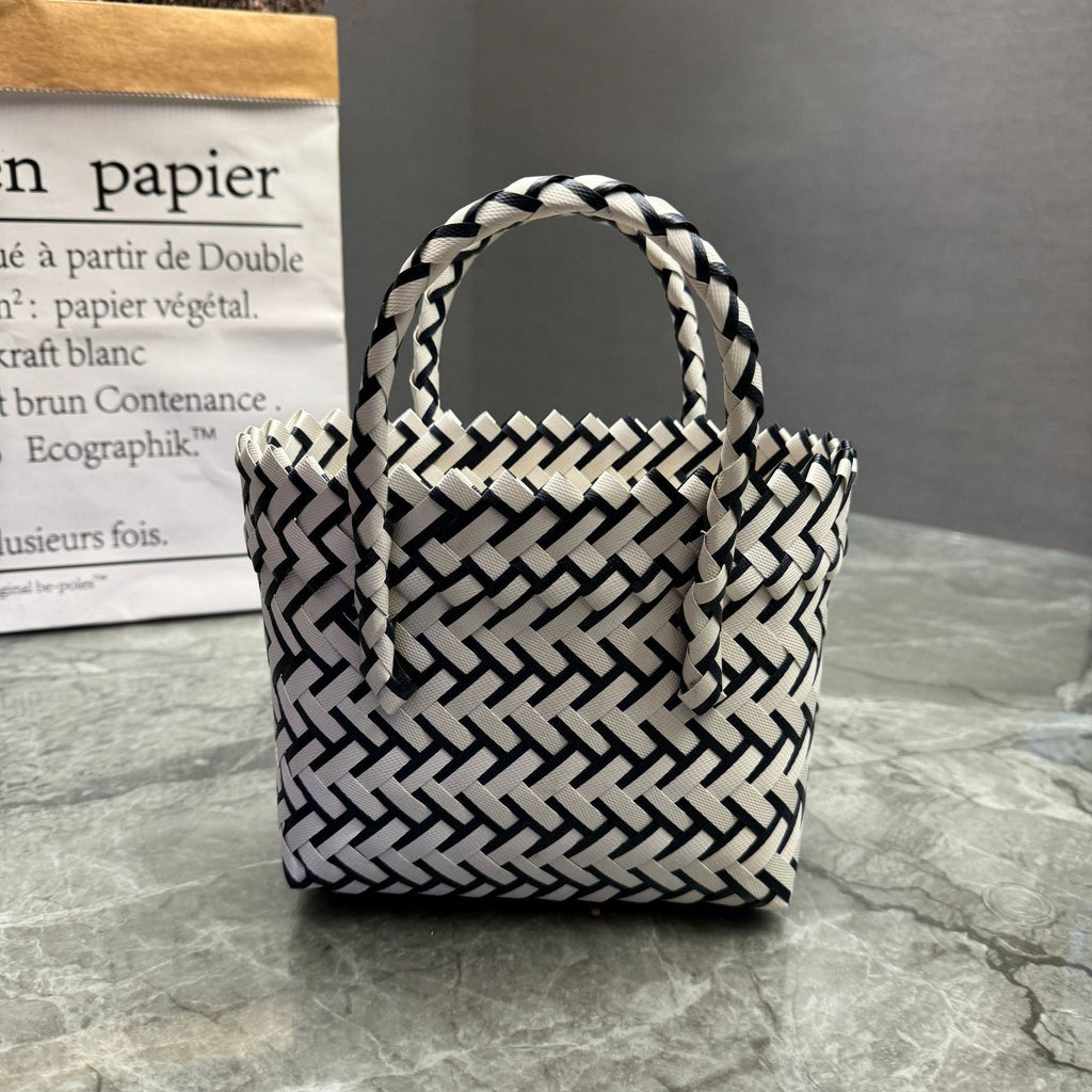 Playful Basket Bag with Bow | High & Bury