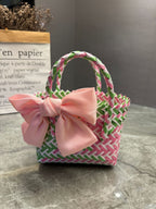 Playful Basket Bag with Bow | High & Bury