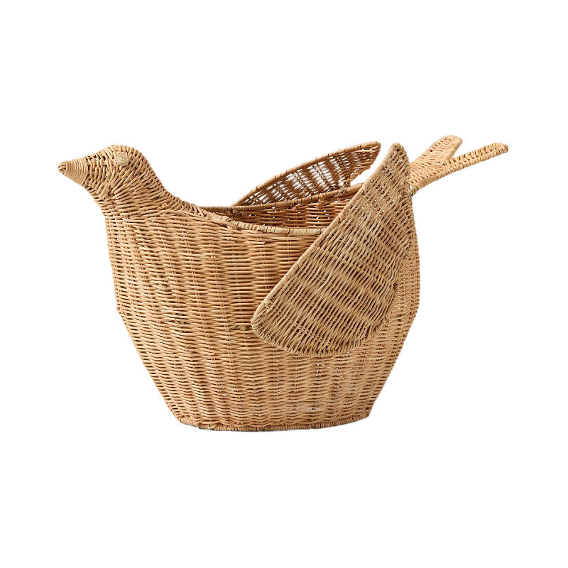 Playful Basket in Bird Design | High & Bury