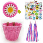 Playful Basket with Colorful Appliqués | High & Bury