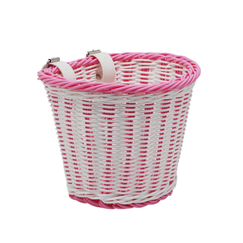 Playful Basket with Colorful Appliqués | High & Bury