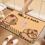 Playful Cartoon Bath Mat | High & Bury