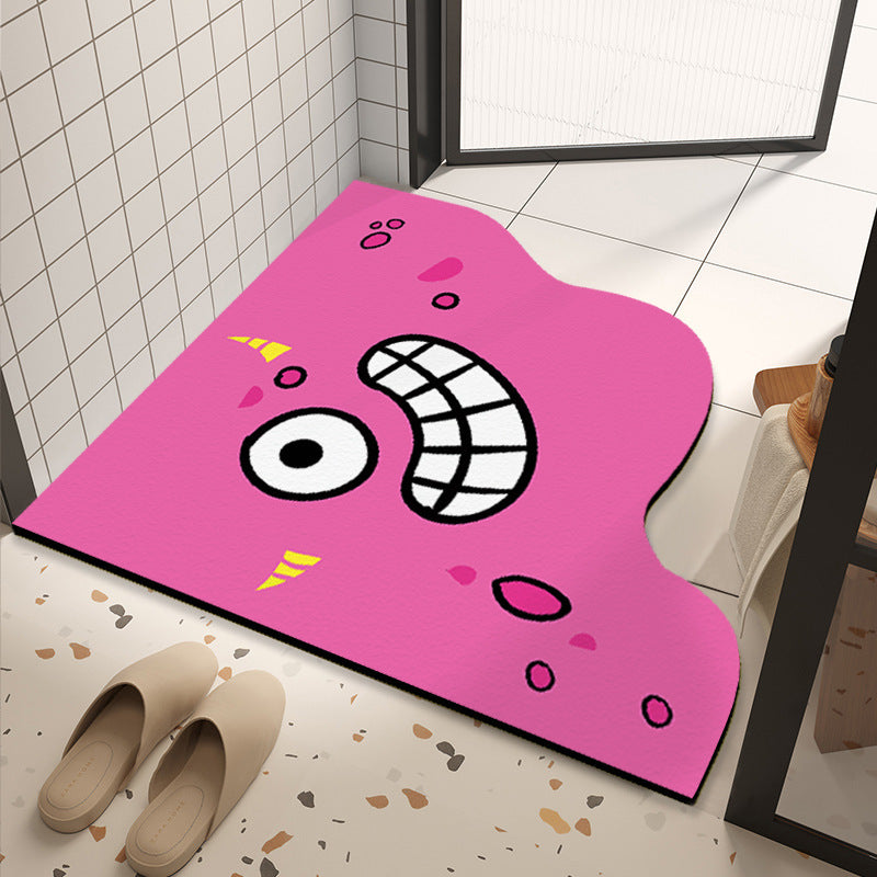 Playful Cartoon-Themed Bath Mat | High & Bury