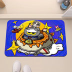 Playful Cartoon-Themed Decorative Mat | High & Bury