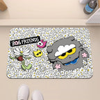 Playful Cartoon-Themed Decorative Mat | High & Bury