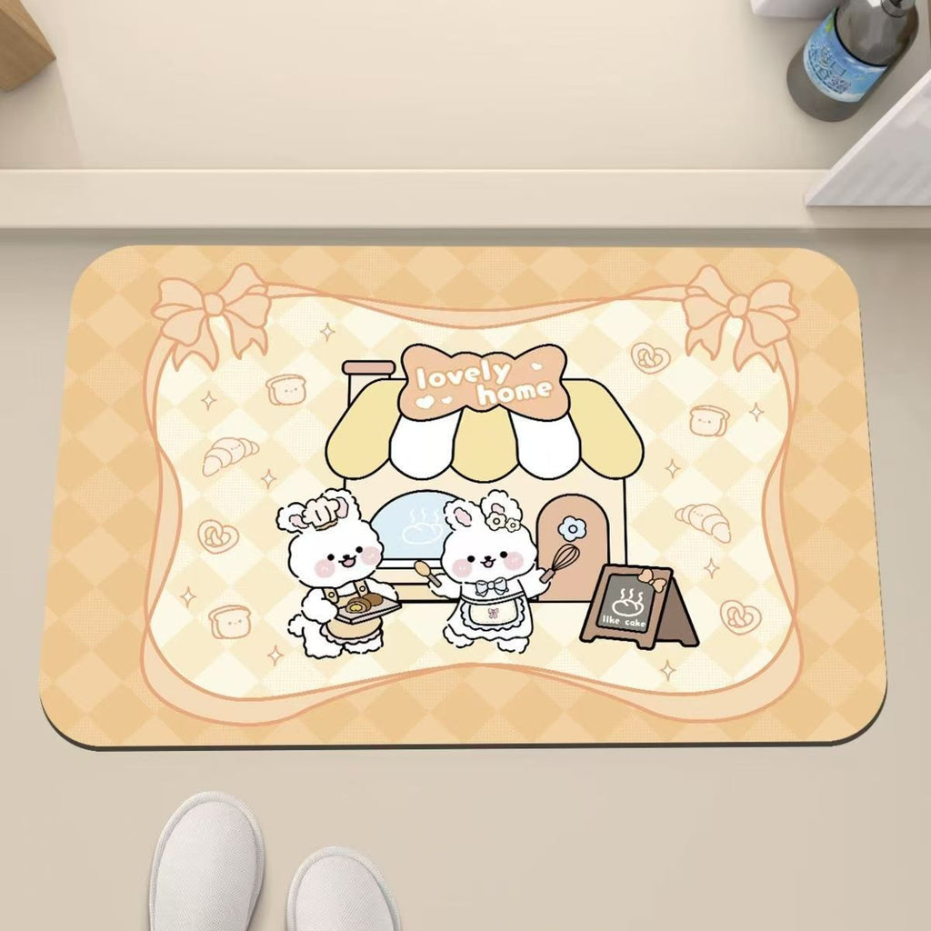 Playful Cat-Themed Anti-Fatigue Mat | High & Bury