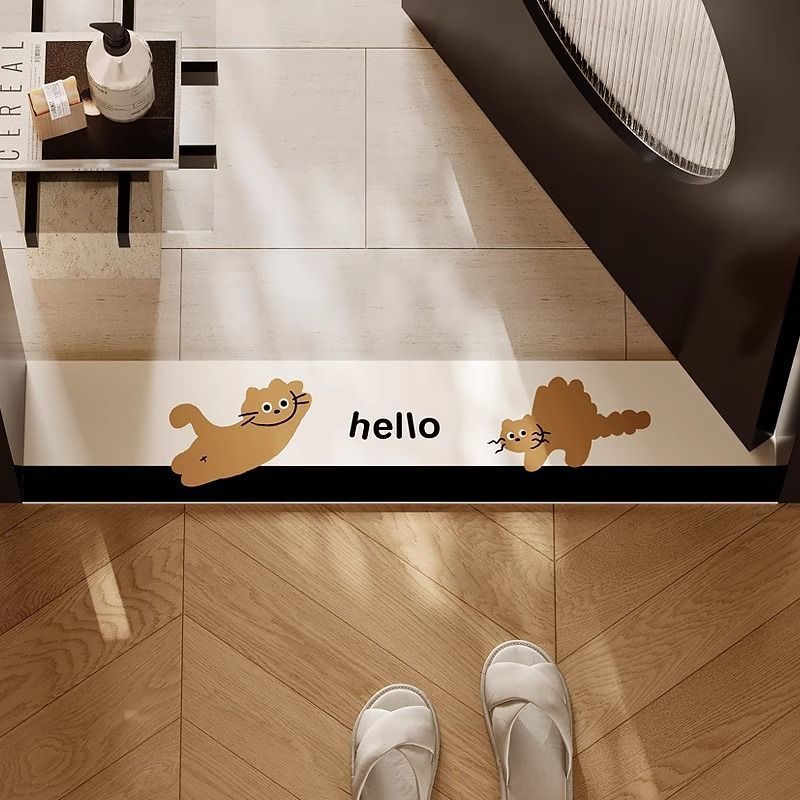 Playful Cat-Themed Door Mat | High & Bury